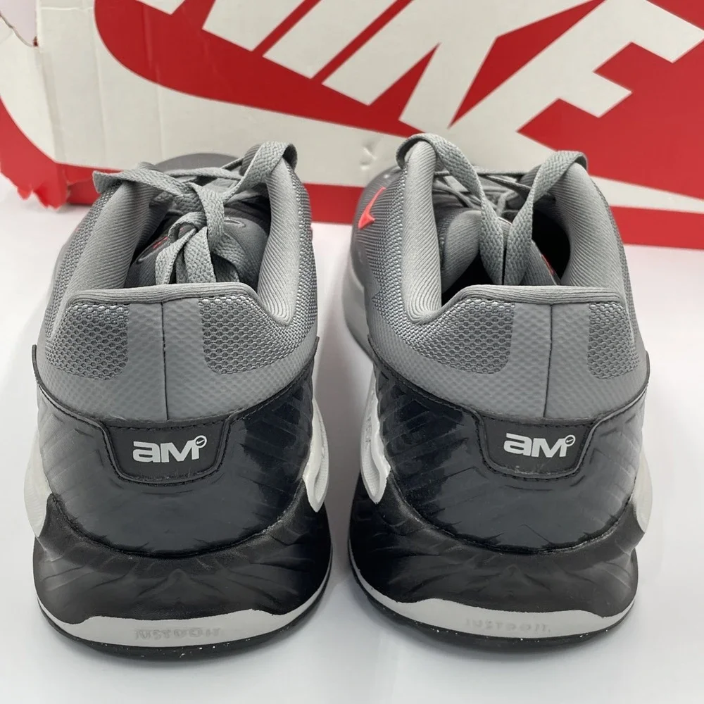 Nike Air Max Bia Running Shoes Mens Size 15 Smoke Grey/Bright Crimson IF2624-002